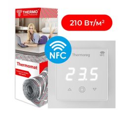 Комплекты теплого пола с Thermoreg TI-700 NFC White
