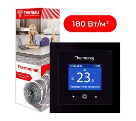 Комплекты теплого пола с Thermoreg TI-970 Black