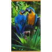 Гибкий настенный инфракрасный пленочный обогреватель «Попугаи»